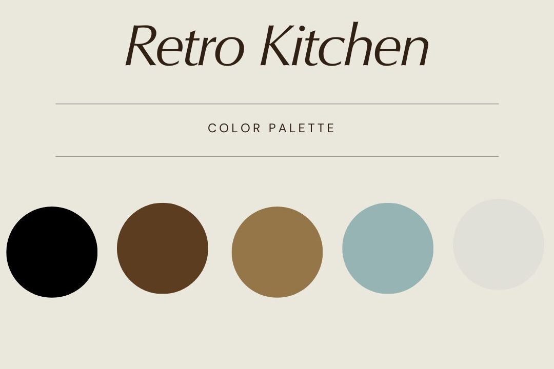 Kitchen remodel color palette 